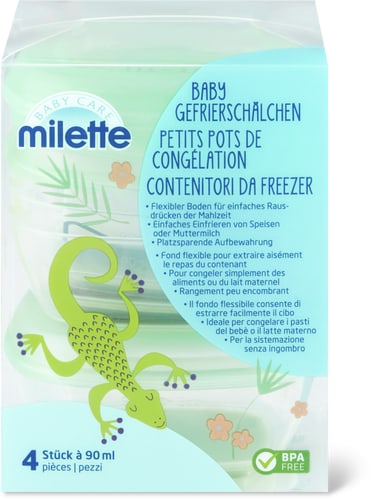 Baby Care Freezer Pots