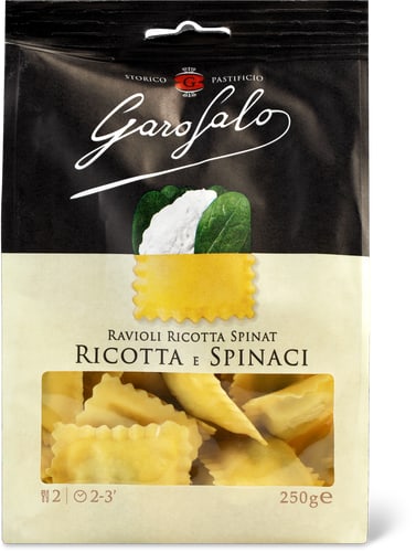 Ravioli Ricotta e spinaci