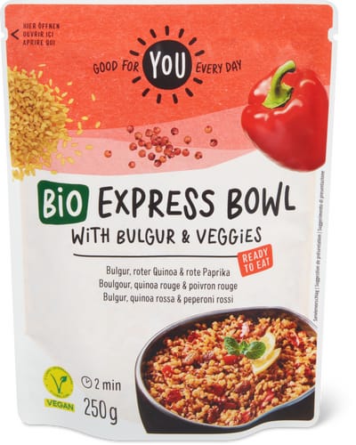 Bio Express Bowl With Bulgur & Vegetables