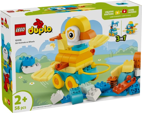 Duplo® 3-in-1 Animals on Wheels (10448)