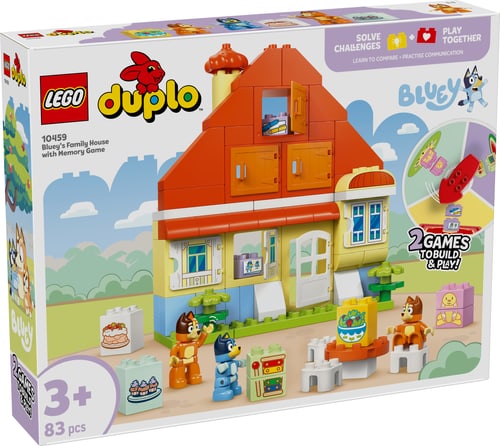 Casa della Famiglia di Bluey con gioco di memoria DUPLO® (10459)