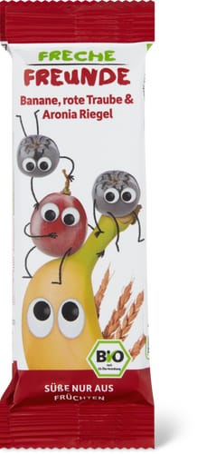 Bio Bar Banana, red grape & chokeberry
