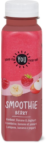 Berry Smoothie Raspberry, Banana, Yoghurt
