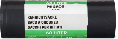 Sacchi per rifiuti 60 l