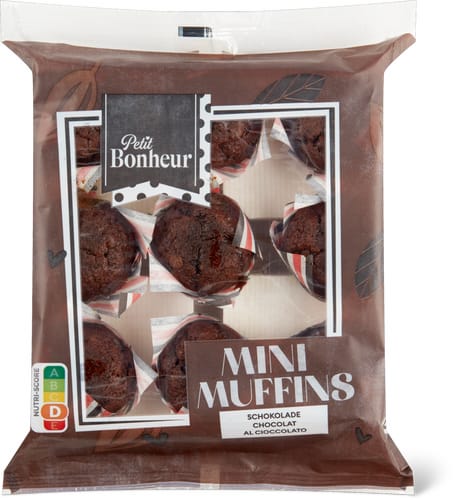 Mini Muffins Schokolade