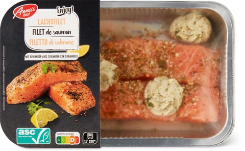 ASC Salmon Fillets Lemon & Coriander