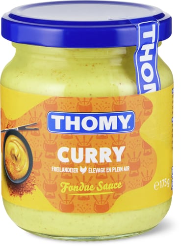Fondue sauce Curry