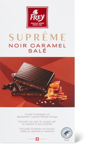 Suprême  Dark Chocolate With Salted Caramel