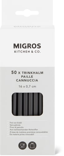 Drinking Straw Cocktail, Black