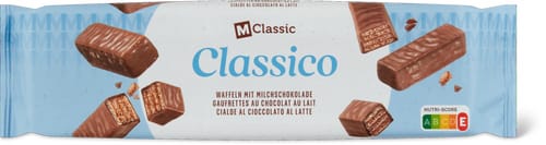 M-Classic Classico wafers Milk chocolate