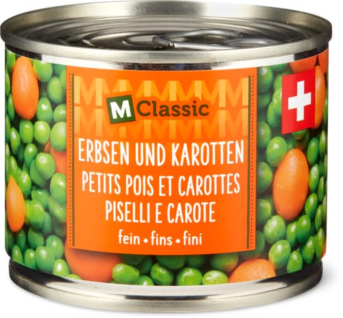 Peas and carrots fine