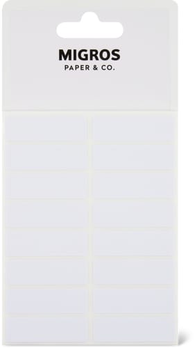 Adhesive Labels 40 x 12 mm, 320 Pieces