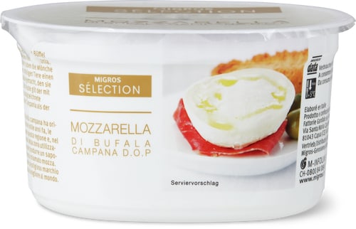 Sélection Mozzarella di bufala
