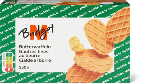 M-BUD BUTTERWAFFELN 250G