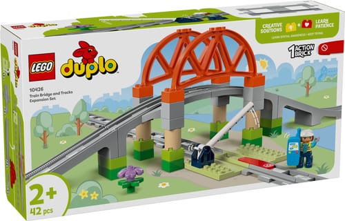 DUPLO® Train Bridge and Tracks  Expansion Set (10426)