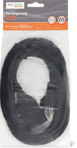 Extension Cable, 5m, TD, 3 x 1mm2