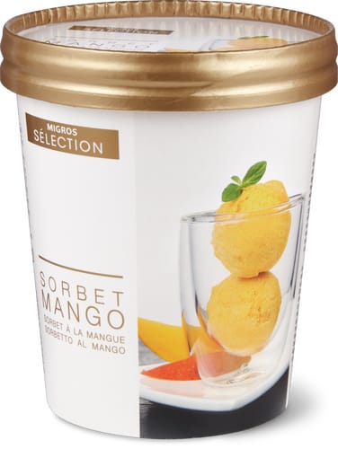 Sélection Ice cream tub Mango sorbet