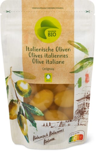 Bio Italian Cerignola Olives Unpitted