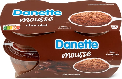 Dannette Mousse Chocolat