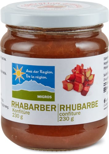 Aus der Region Konfitüre Rhabarber