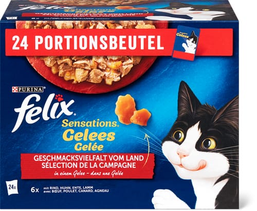 Sensations Jellies Beef, Chicken, Duck, Lamb