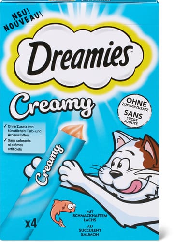 Dreamies Creamy with salmon