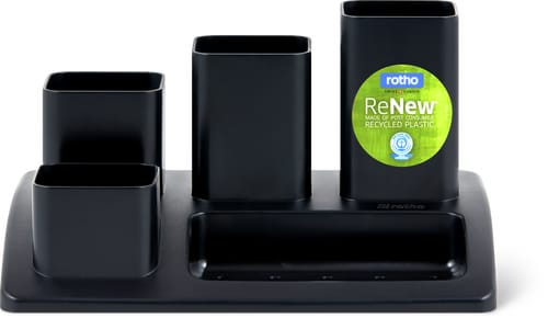 Rotho Pencil Holder Black