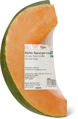 Courge prétranchée