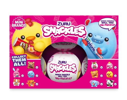 Plush Snackles Assorted 11.5 cm