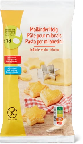 aha! Mailänderli Dough in a Block