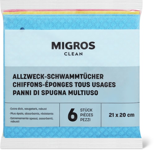 All-Purpose Sponge Cloths 21 x 20 cm