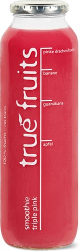 Trué fruits pink smoothie