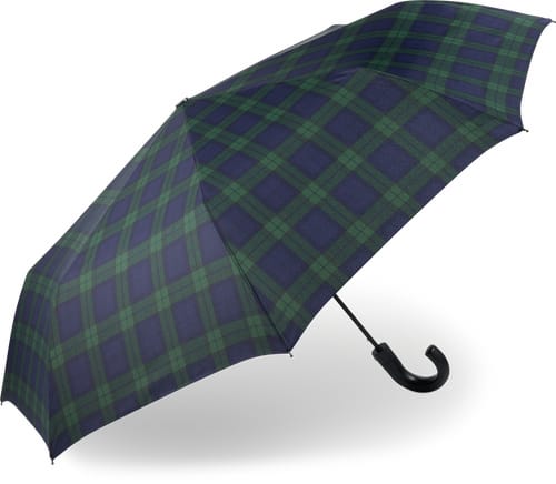 Ombrello pieghevole Apertura automatica (Colore: verde olivo, Taglie: one Size)