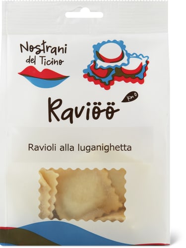 Nostrani del Ticino Ravioli alla luganighetta