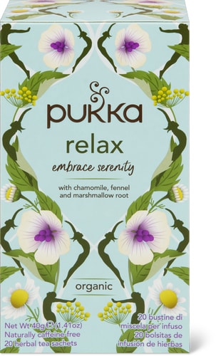 Bio Relax herbal tea Camomile, fennel & marshmallow root