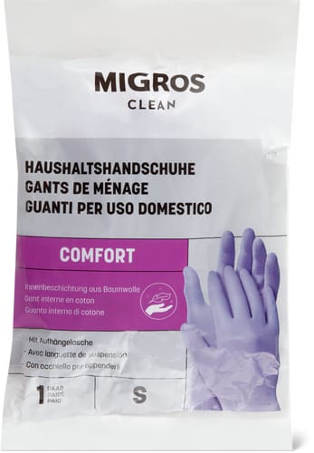 Migros Clean Comfort Household Gloves S