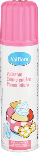 Whipped Double Cream With No Added Sugar