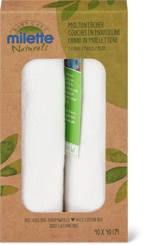 molton cloths 2er
