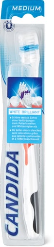 White Brilliant Toothbrush Medium