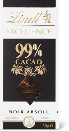 Excellence Chocolate Bar 99% Cocoa Dark Chocolate