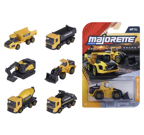 Volvo Construction Site Vehicles Premium Assorted