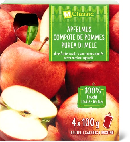 Stewed Apple 100% Natural