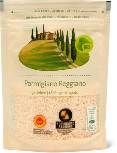 Parmigiano Reggiano gerieben