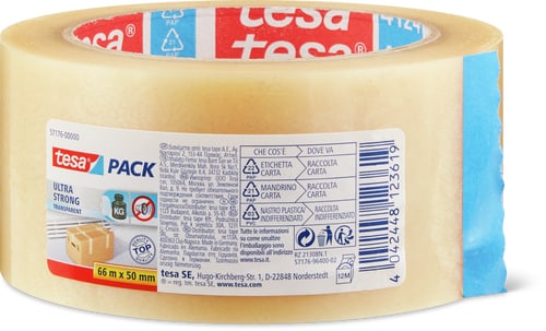 Ruban d’emballage Ultra Strong 50 mm x 60 m