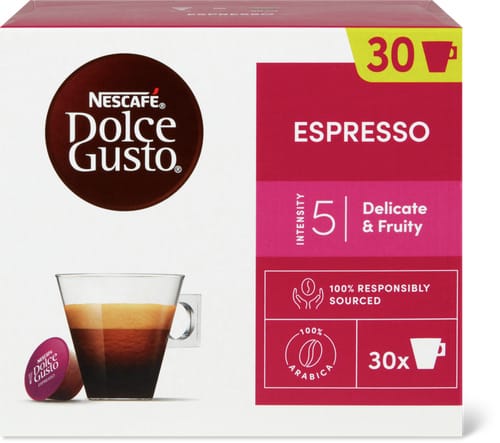 Dolce Gusto Dolce Gusto Coffee Capsules Espresso, 30 Capsules