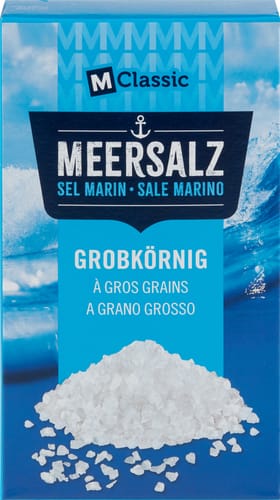 Sea salt coarse