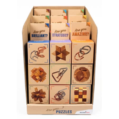 Puzzle Games, Metal Wood Assorted