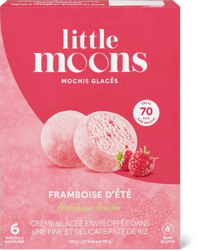 little moons Mochis Ice Cream Summer Raspberry