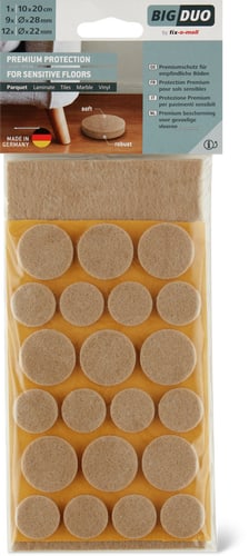 Sottopiedini per parquet 