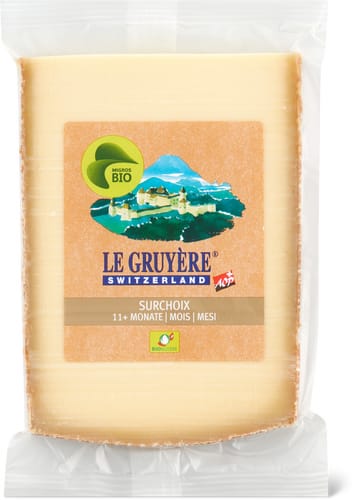 Gruyère Bio Fromage à pâte dure surchoix